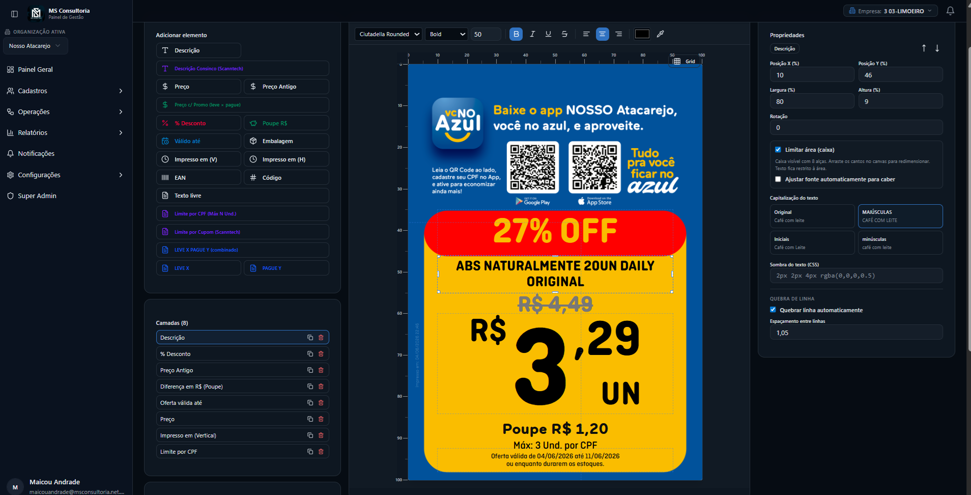 Editor de placas